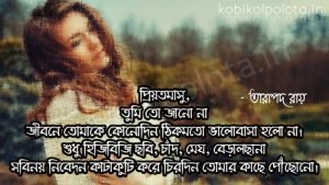 Priyotomasu kobita lyrics প্রিয়তমাসু - কবিতা - তারাপদ রায়
