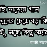 Manush kobita poem lyrics মানুষ - কাজী নজরুল ইসলাম
