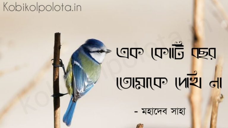 Ek koti bochor tomake dekhi na lyrics এক কোটি বছর তোমাকে দেখি না