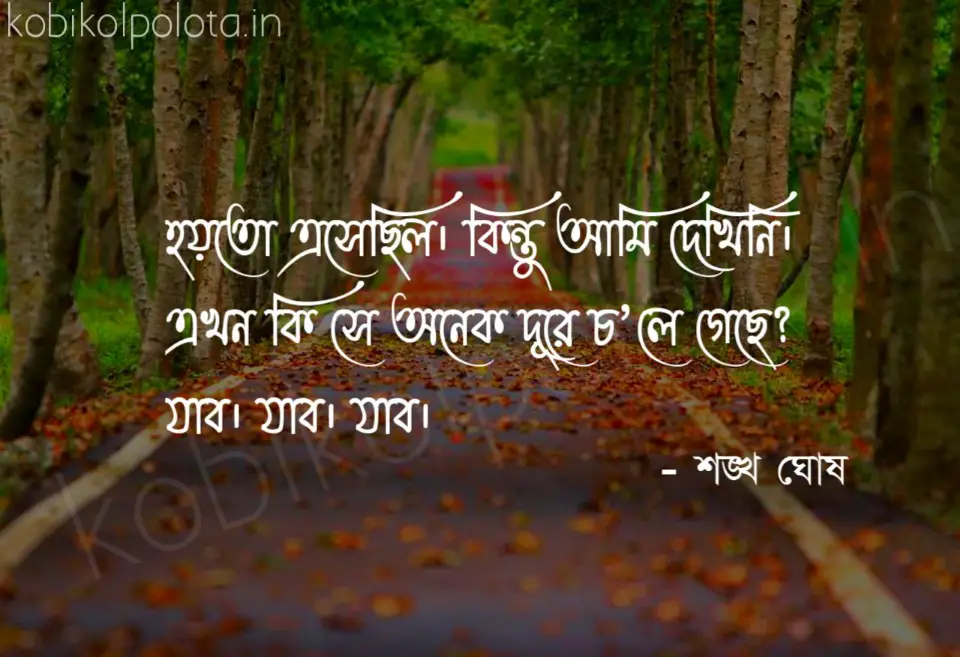 Chuti Kobita Poem lyrics Shankha Ghosh ছুটি কবিতা শঙ্খ ঘোষ