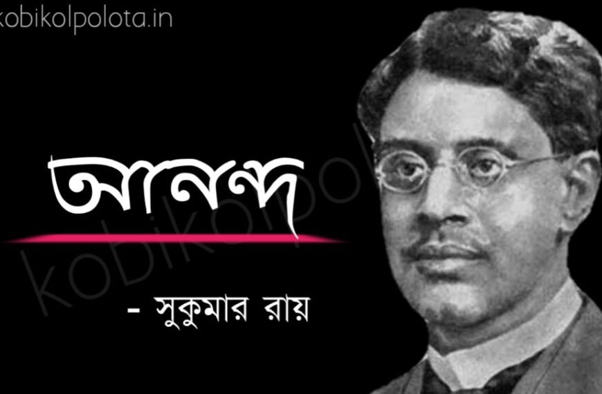 Annondo kobita Shukumar Ray আনন্দ কবিতা সুকুমার রায়