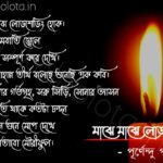 Bengali Poem, Majhe majhe loadshedding kobita lyrics written by Purnendu Patri বাংলা কবিতা, মাঝে মাঝে লোডশেডিং লিখেছেন পূর্ণেন্দু পত্রী।