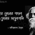 Amar sonar bangla kobita song lyrics আমার সোনার বাংলা কবিতা (গানের) লিরিক্স